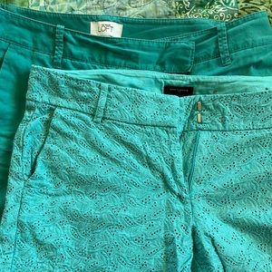 Two for the Price of One: Ann Taylor Shorts sz 4